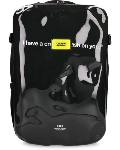 MSGM X Crash baggage Icon Backpack - Black
