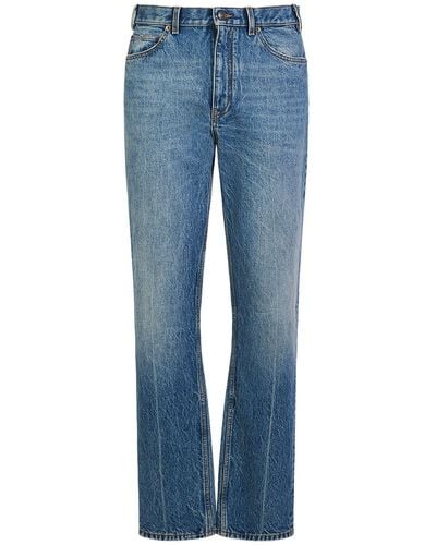 The Row Fred Jean Cotton Jeans - Blue