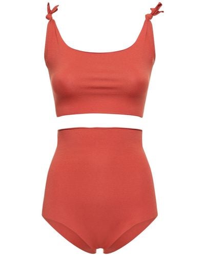 ISOLE & VULCANI Bikini "artemisia" - Rot