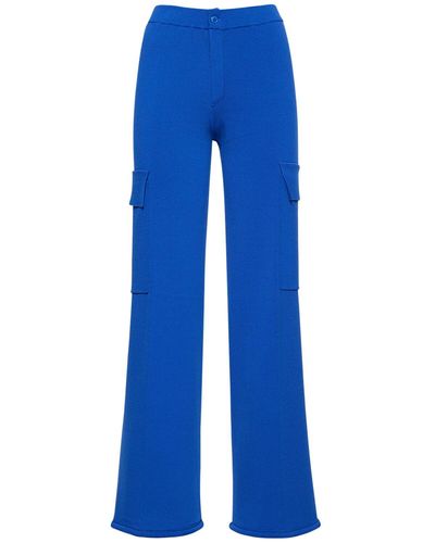 Simon Miller Hesby Viscose Blend Trousers - Blue