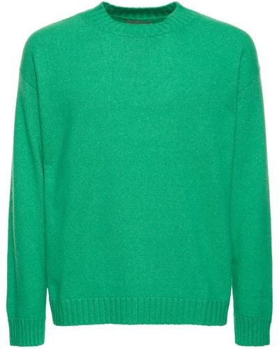 Laneus Sweater Mit Rundhalsausschnitt - Grün