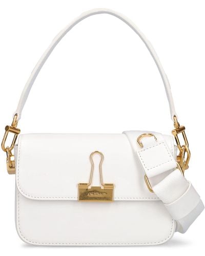 Off-White c/o Virgil Abloh Petit sac porté épaule plain binder - Blanc