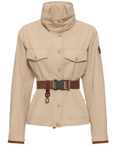 3 MONCLER GRENOBLE Meyen Nylon Field Jacket - Natural