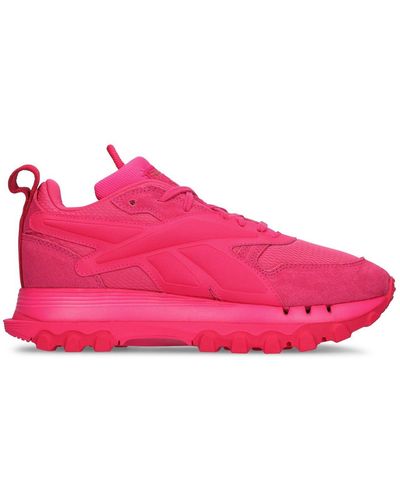 Reebok Cardi B V2 Classic Leather Sneakers - Pink
