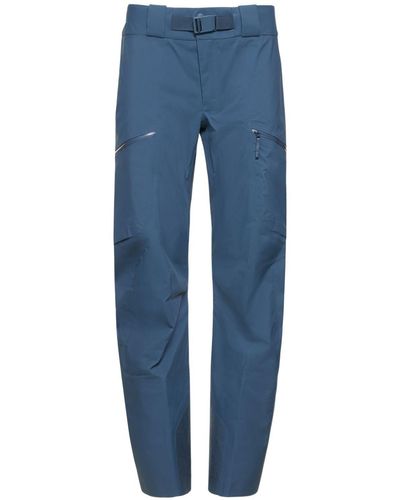 Arc'teryx Pantaloni sentinel in nylon - Blu