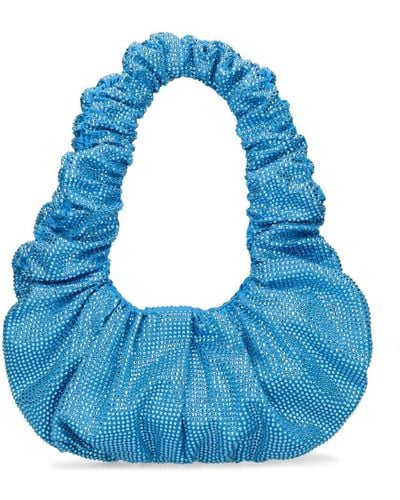 GIUSEPPE DI MORABITO Crystal Shoulder Bag - Blue