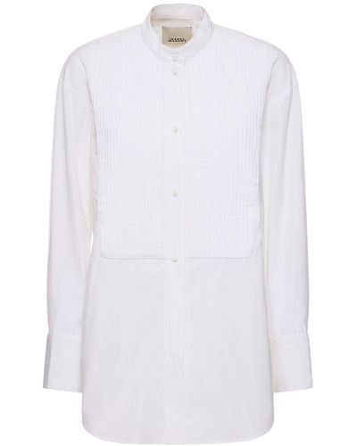 Isabel Marant Shirt Aus Baumwolle "ramsey" - Weiß
