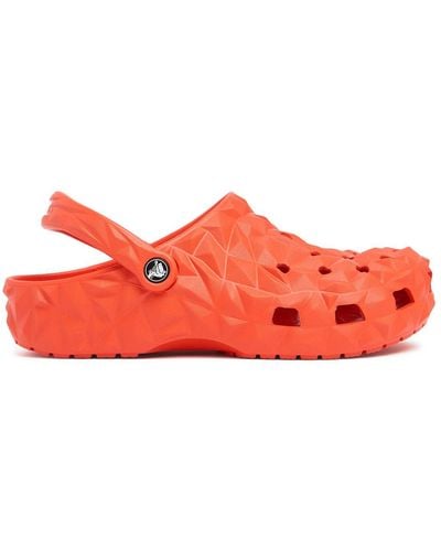 Crocs™ Classic Geometric Clogs - Red