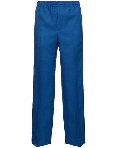 Gucci Pantaloni in techno - Blu