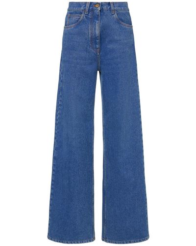 Etro Weite Jeans Aus Denim - Blau