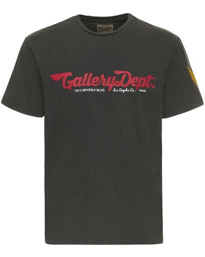 GALLERY DEPT. Mechanic Cotton T-shirt - Green