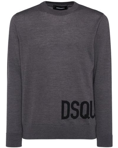 DSquared² ヴァージンウールセーター - ブラック
