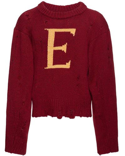 Egonlab Wool E Sweater - Red