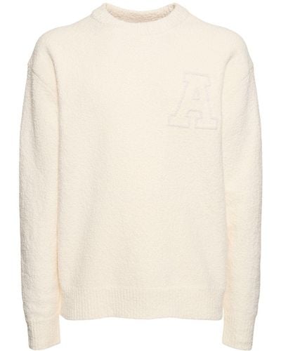 Axel Arigato Radar Cotton Blend Sweater - Natural