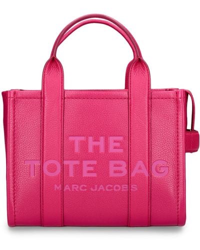 Marc Jacobs The Small Tote Leather Bag - Pink