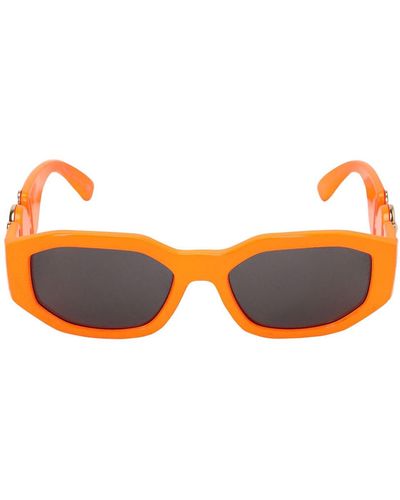 Versace Biggie Squared Sunglasses - Orange