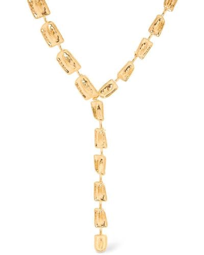 Tom Ford Lariat Long Necklace - Metallic