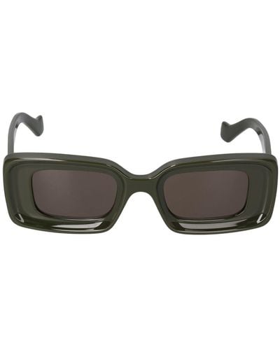 Loewe Anagram Squared Sunglasses - Black