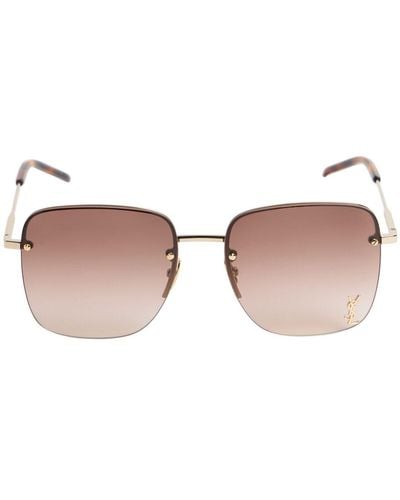 Saint Laurent Ysl Sl 312 M Sunglasses - Pink