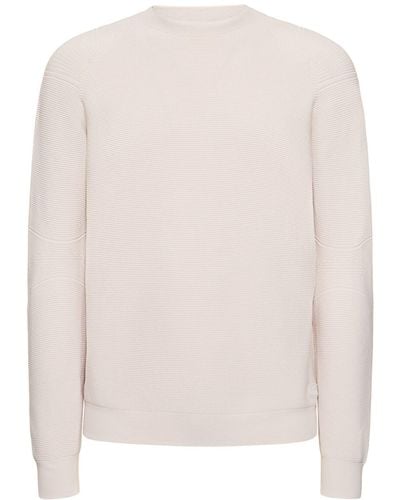 ALPHATAURI Pullover Mit Rundhalsausschnitt "fosop" - Natur