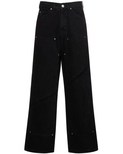 Someit S.o.c Vintage Cotton Denim Jeans - Black