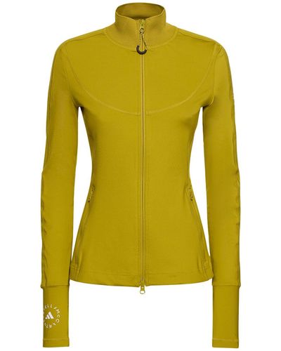 adidas By Stella McCartney Long-Sleeve Mid-Layer Top - Yellow