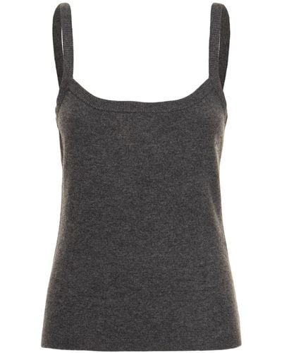 THE GARMENT Como Wool Blend Camisole Top - Grey