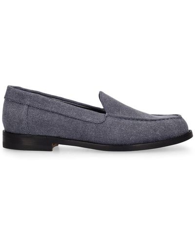 Manolo Blahnik Dineguardo Loafers - Gray