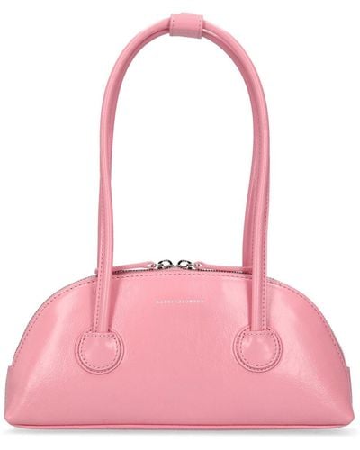 Marge Sherwood Bessette Leather Shoulder Bag - Pink