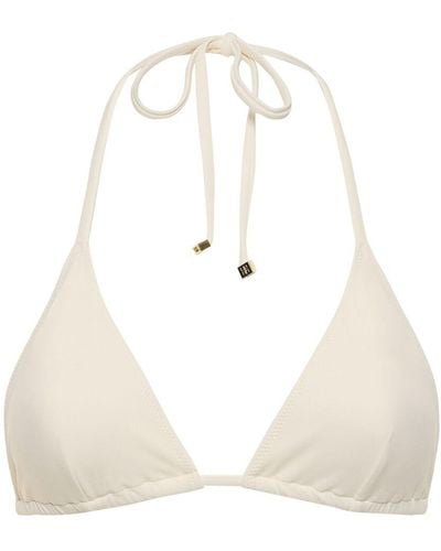 ÉTERNE Thea 90's Bikini Top - White