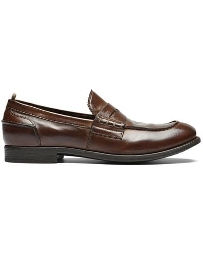 Officine Creative Chronicle Leather Loafers - Brown