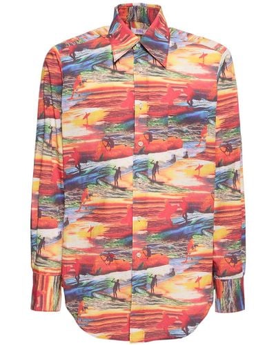 ERL Printed Woven Shirt - Multicolor