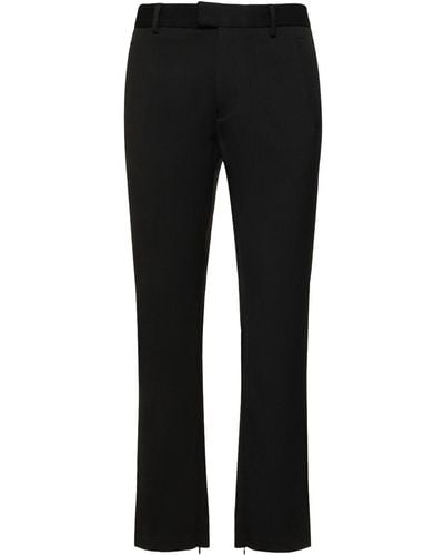Represent Tailored Wool Blend Pants - Black