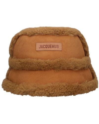 Jacquemus Le Bob Doux Bucket Hat - Brown