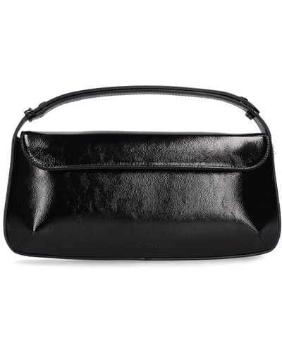 Courreges Sleek Naplack Leather Bag - Black