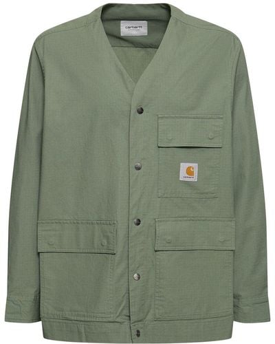 Carhartt Camisa de algodón - Verde
