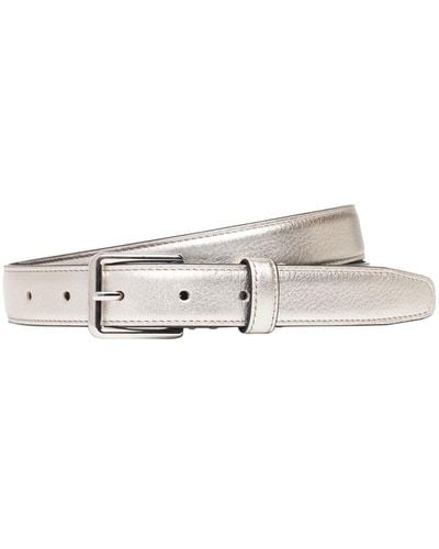 DSquared² D2 Classic Buckle Belt - White