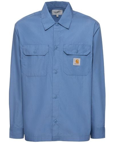 Carhartt Craft Long Sleeve Shirt - Blue