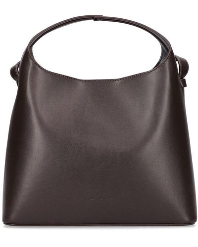 Aesther Ekme Mini Sac Smooth Leather Top Handle Bag - Multicolour