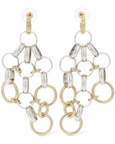 Isabel Marant Stunning Ring Pendant Earrings - Metallic