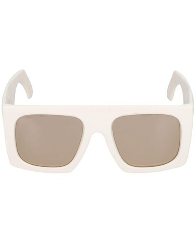 Etro Screen Oversize Squared Sunglasses - Natural