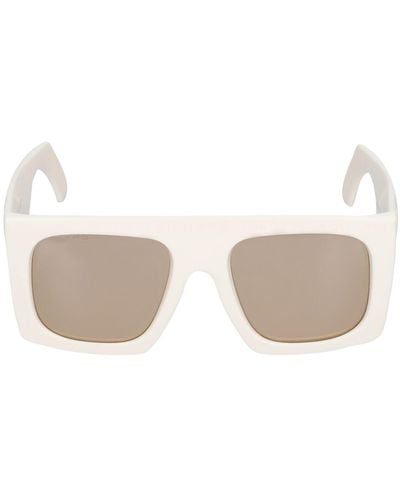 Etro Screen Oversize Squared Sunglasses - Natural