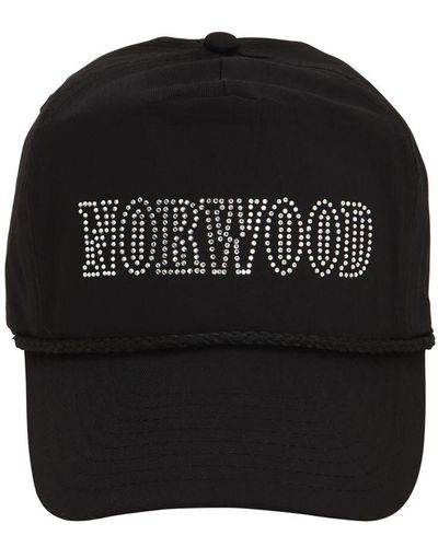 NORWOOD CHAPTERS Cappello Baseball "sunday" In Cotone - Nero