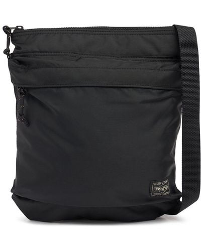 Porter-Yoshida and Co Porter Force Medium Nylon Crossbody Bag - Black