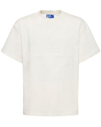 Lifted Anchors Mascot Tシャツ - ホワイト