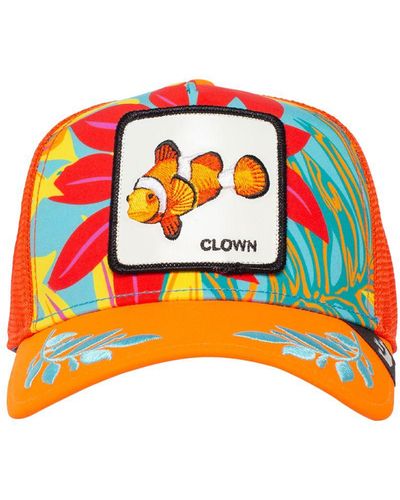 Goorin Bros Cappello public anemone clown / patch - Rosso