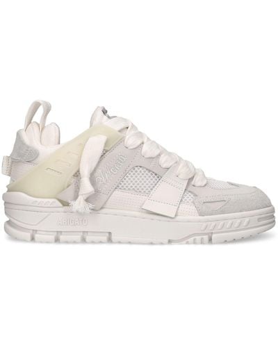 Axel Arigato Sneakers en patchwork area - Blanc
