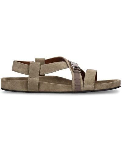 Wales Bonner Sandalen Aus Wildleder "active" - Mehrfarbig