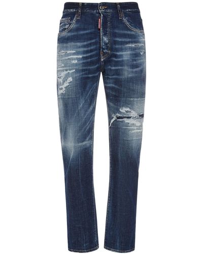 DSquared² Jeans Aus Baumwolldenim "642 Fit" - Blau