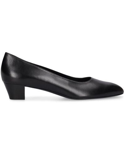 The Row Luisa Court Shoes - Black